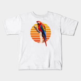 Parrot Lowpoly Kids T-Shirt